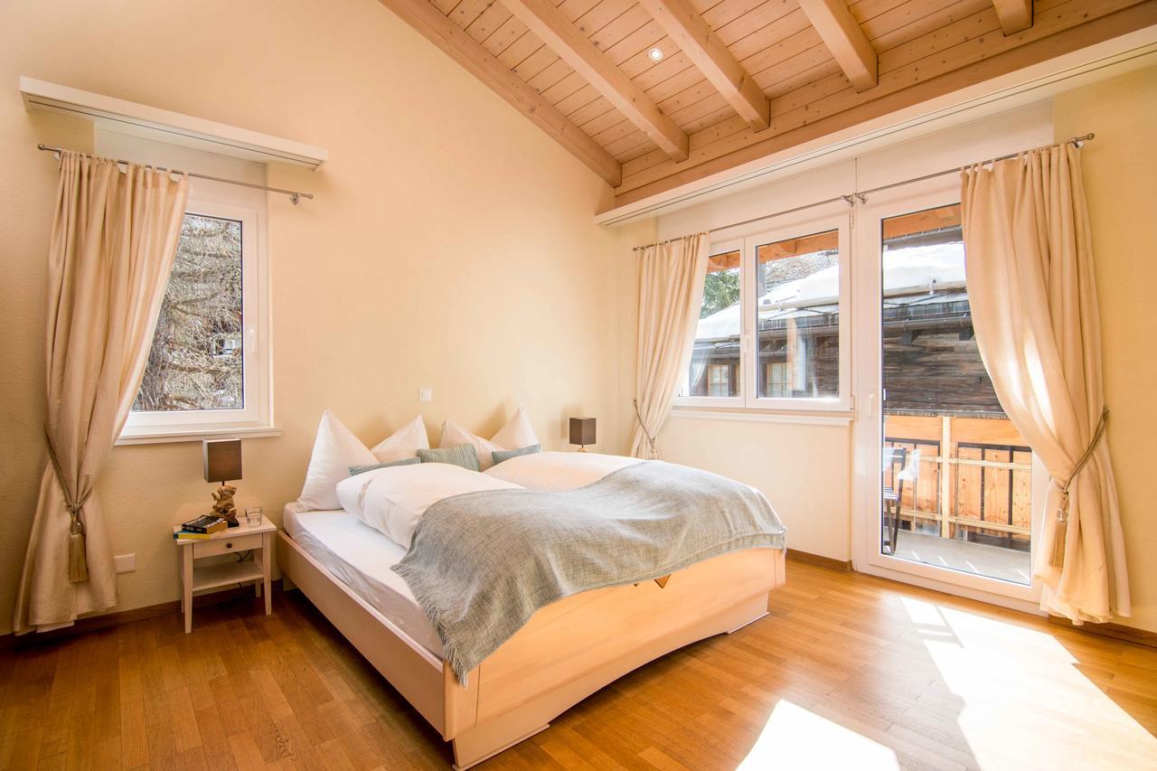 Chalet Sunshine Saas Fee Exteriör bild